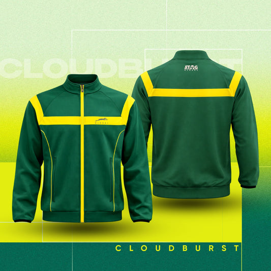 STAG GLOBAL Cloudburst Athletic Jacket | Lightweight 100% Polyester | Training & Casual Wear
