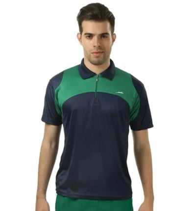 STAG GLOBAL Graphic Men's Solid Athletic fit Polo T-Shirt | Solid Sportswear for Active & Casual Use