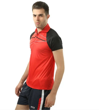 STAG GLOBAL Repeat Men's Athletic Fit Polo T-Shirt | Solid Sportswear for Active & Casual Use