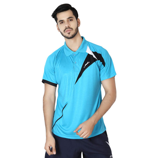 Stag Regular Fit T-Shirt (Model : Sharp/Aqua Blue)