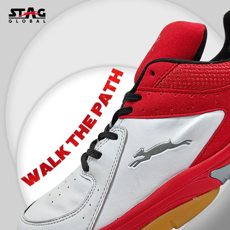 STAG GLOBAL On Court Series: Master The Table with ProTable Tennis Shoes - Embrace Agility and Durability in a Lightweight Design