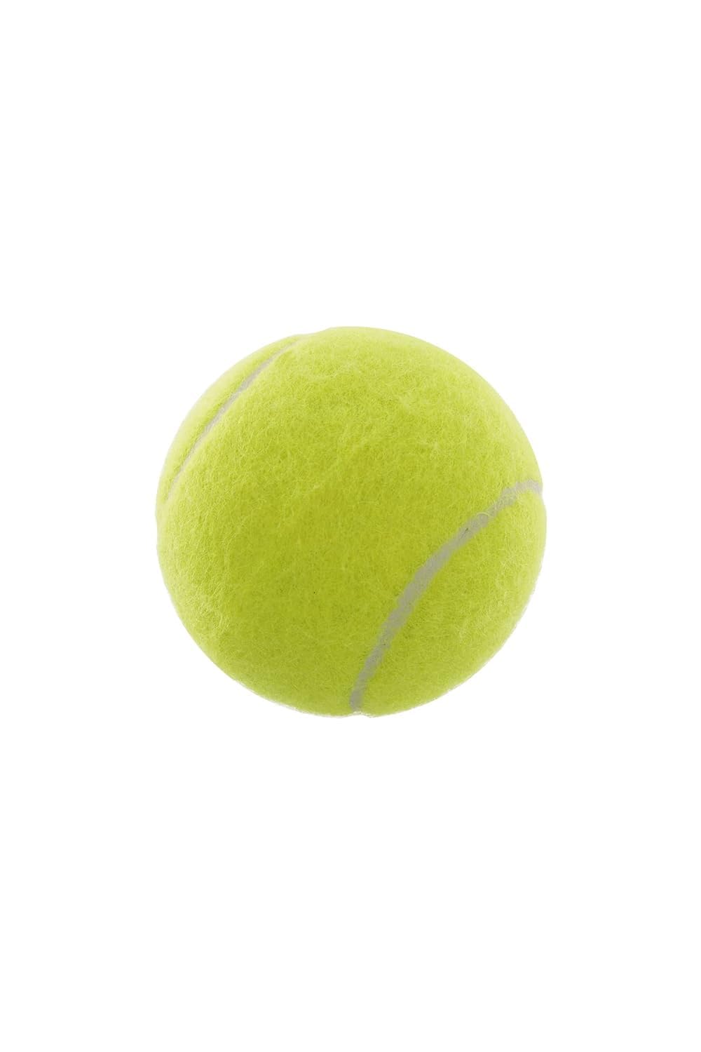 STAG GLOBAL Prince Play+Stay 1 ITF & USTA Approved Low Compression Tennis Ball - Pack of 12 (Yellow)