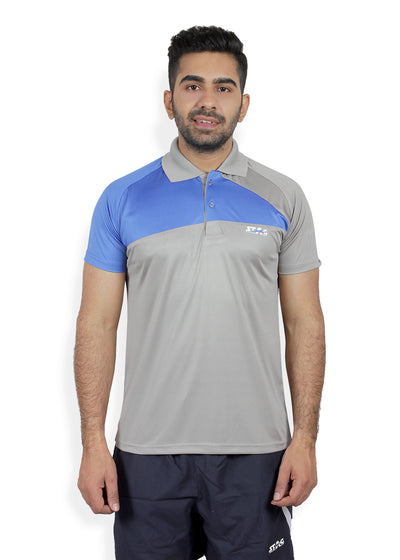 STAG GLOBAL Wing Men's Athletic Fit Polo T-Shirt | Solid Sportswear for Active & Casual Use