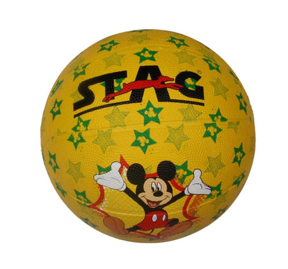 Stag_Disney Mickey-Mouse Basketball for Kids| Junior Mini Size Basket Ball Sports for Youth