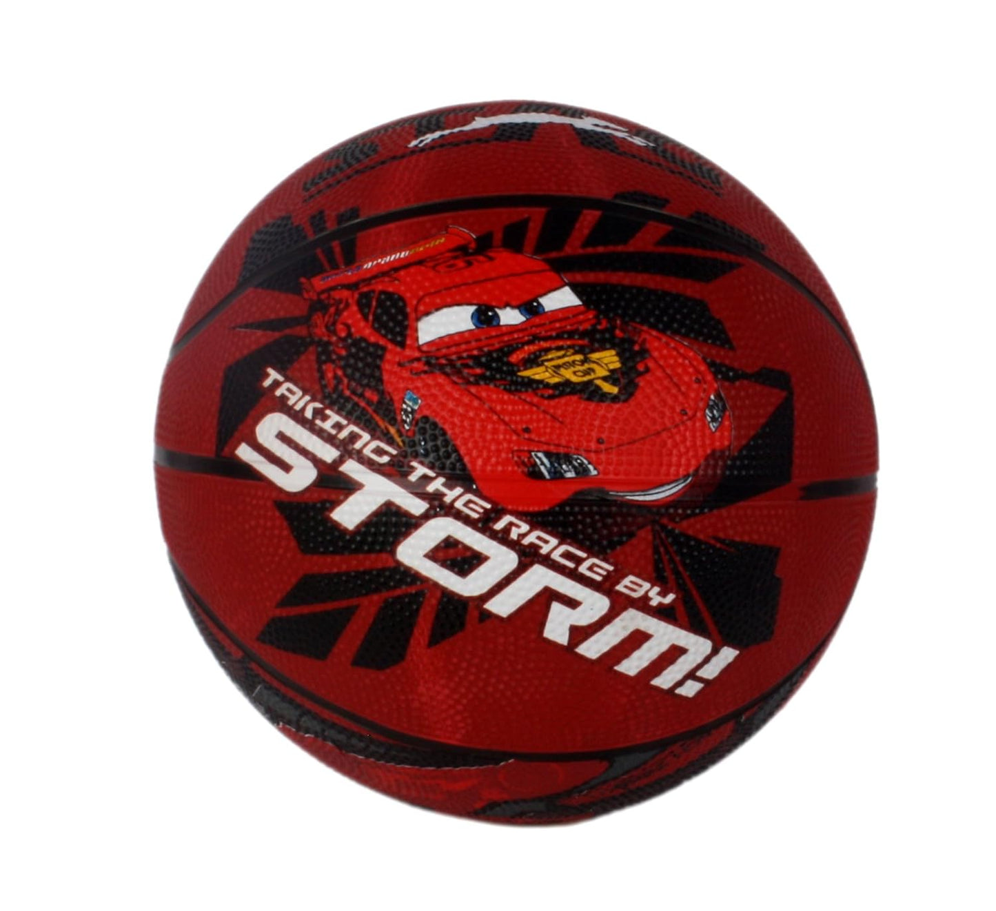 Stag_Disney Cars Basketball, Junior Size 7 (Red)