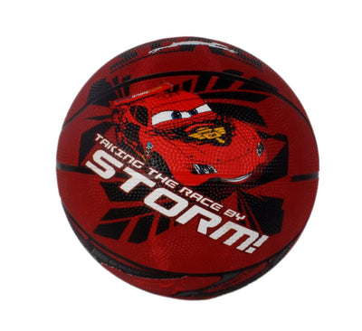 STAG GLOBAL Disney Cars Basketball, Junior Size 7 (Red)