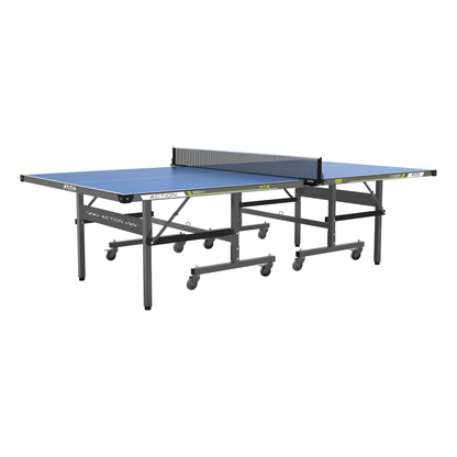 STAG GLOBAL Action Table Tennis Table Blue Top | Thickness 16mm, 19mm with 1 Table Cover | 2 TT Rackets, 6 Balls | 1 Clamp Net