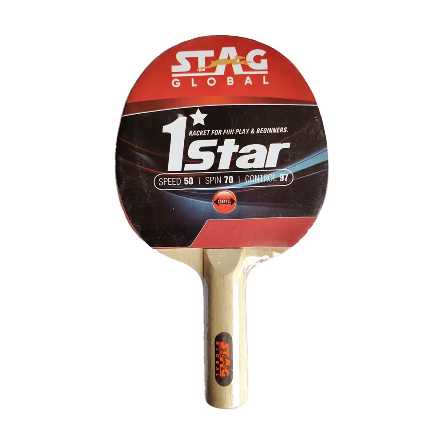 Stag Anywhere Everywhere Table Tennis Playset 2 Rackets & 3 Balls (Ball Colour - White)