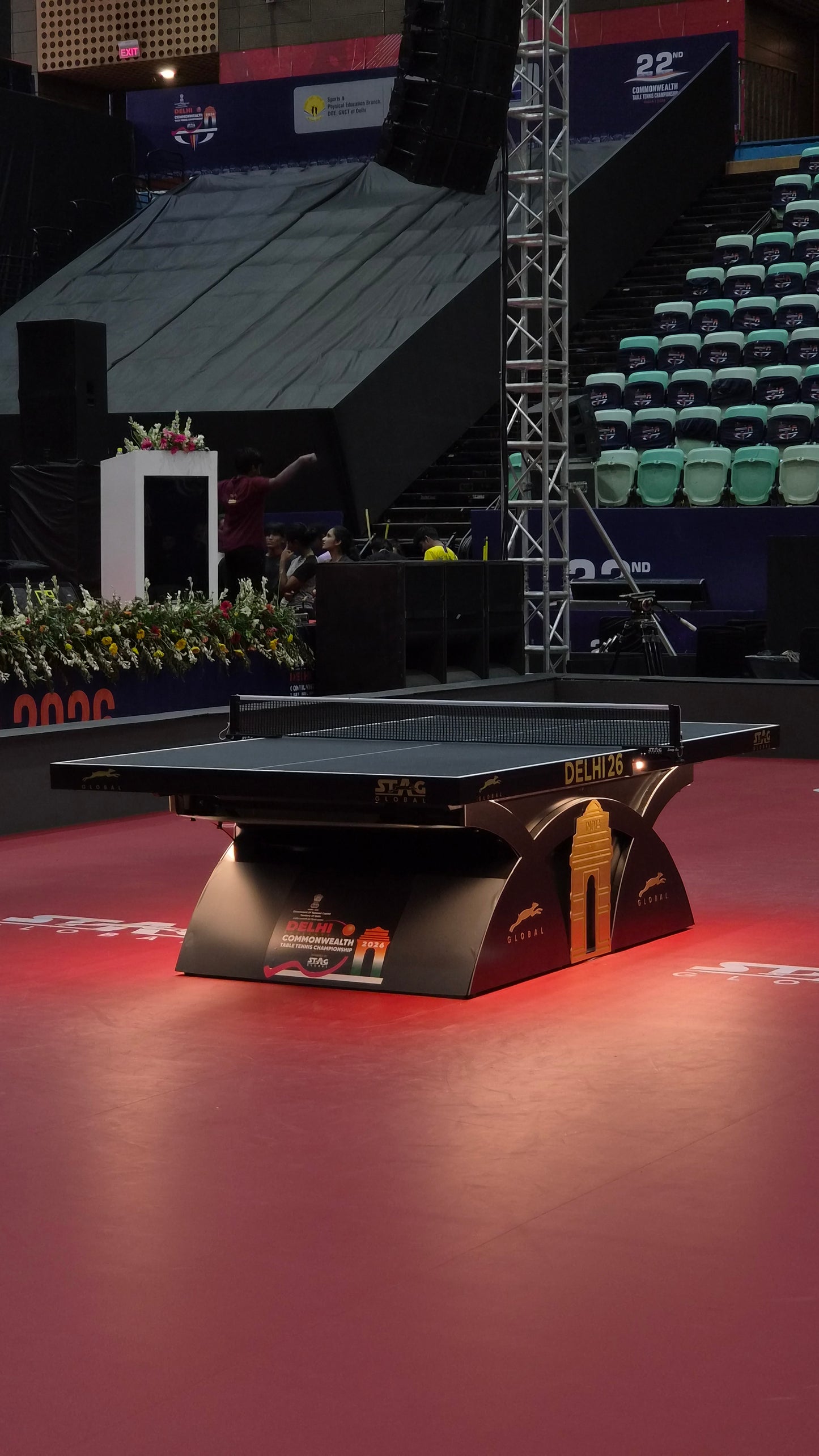 NEW LAUNCH2026 |STAG GLOBAL DELHI 26| SHOW COURT TABLE TENNIS TABLE