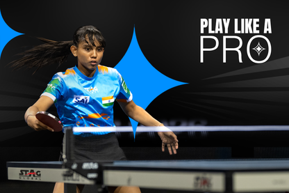 STAG GLOBAL Team India Sports Jersey for Men & Women | Peach Mesh Fabric | 4-Way Stretch | Breathable Athletic T-Shirt | Black & Sky  Blue