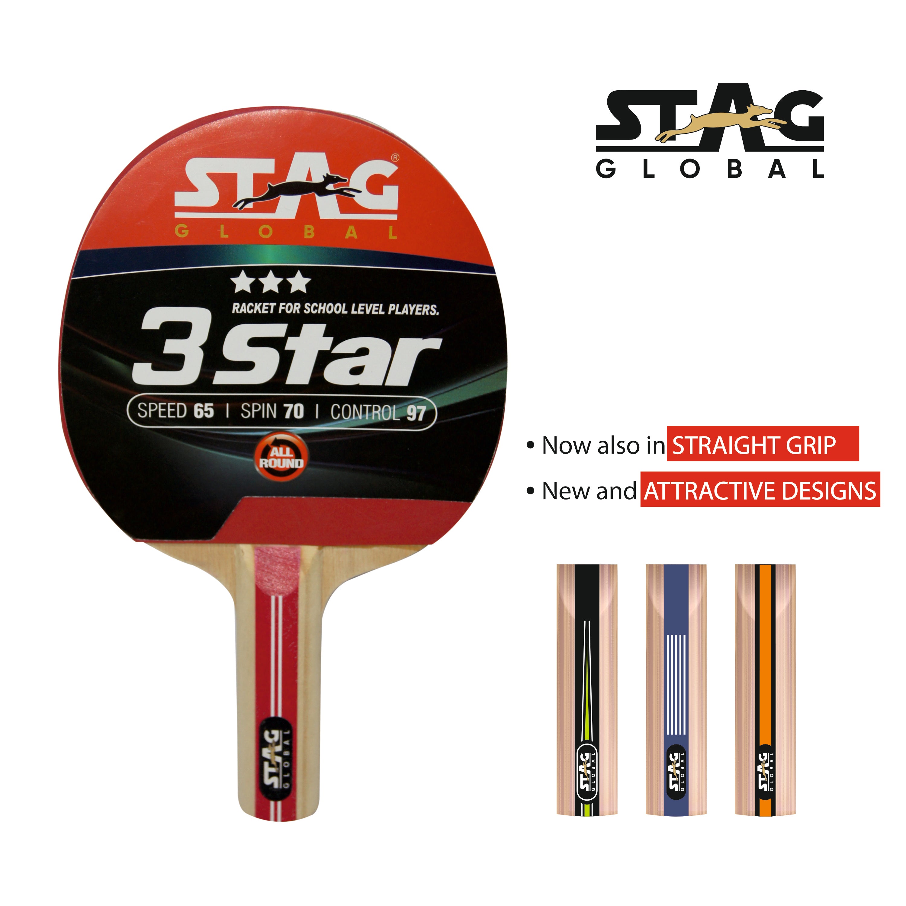 Table Tennis Rackets – Stag Global