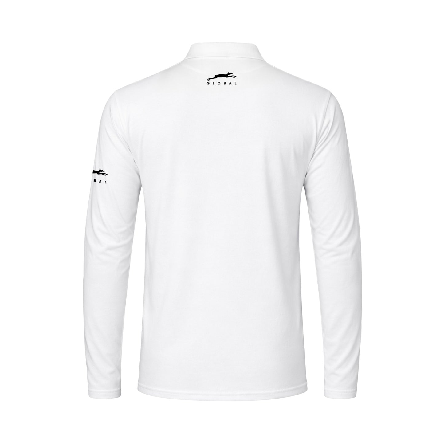 Stag Global APX Pure White Full Sleeve Sports Set for Men & Women | Collared T-Shirt with Track Pant | Moisture Wicking | 4-Way Stretch