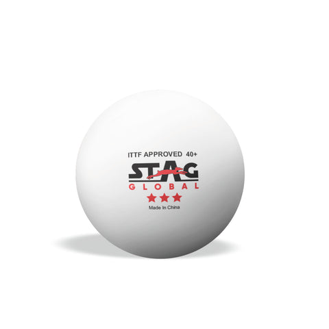 STAG GLOBAL Rome Special Edition 3-Star Table Tennis Ball | ITTF Approved 40+ mm Plastic Ball | Professional Match & Training Use – alternate view