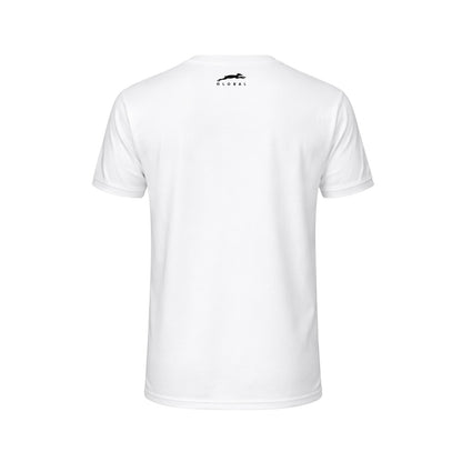 Stag Global APX Pure White Sports Set for Men & Women | Half Sleeve Round Neck T-Shirt with Track Pant | 4-Way Stretch | Moisture Wicking