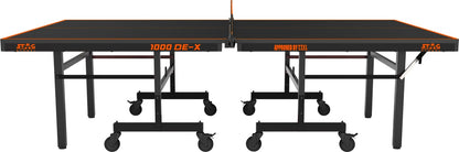 STAG GLOBAL 1000 DE-X Table Tennis Table |  Full Size Professional Table with  1 Table Cover |  2 TT Rackets |  6 Balls | 1 Clamp Net