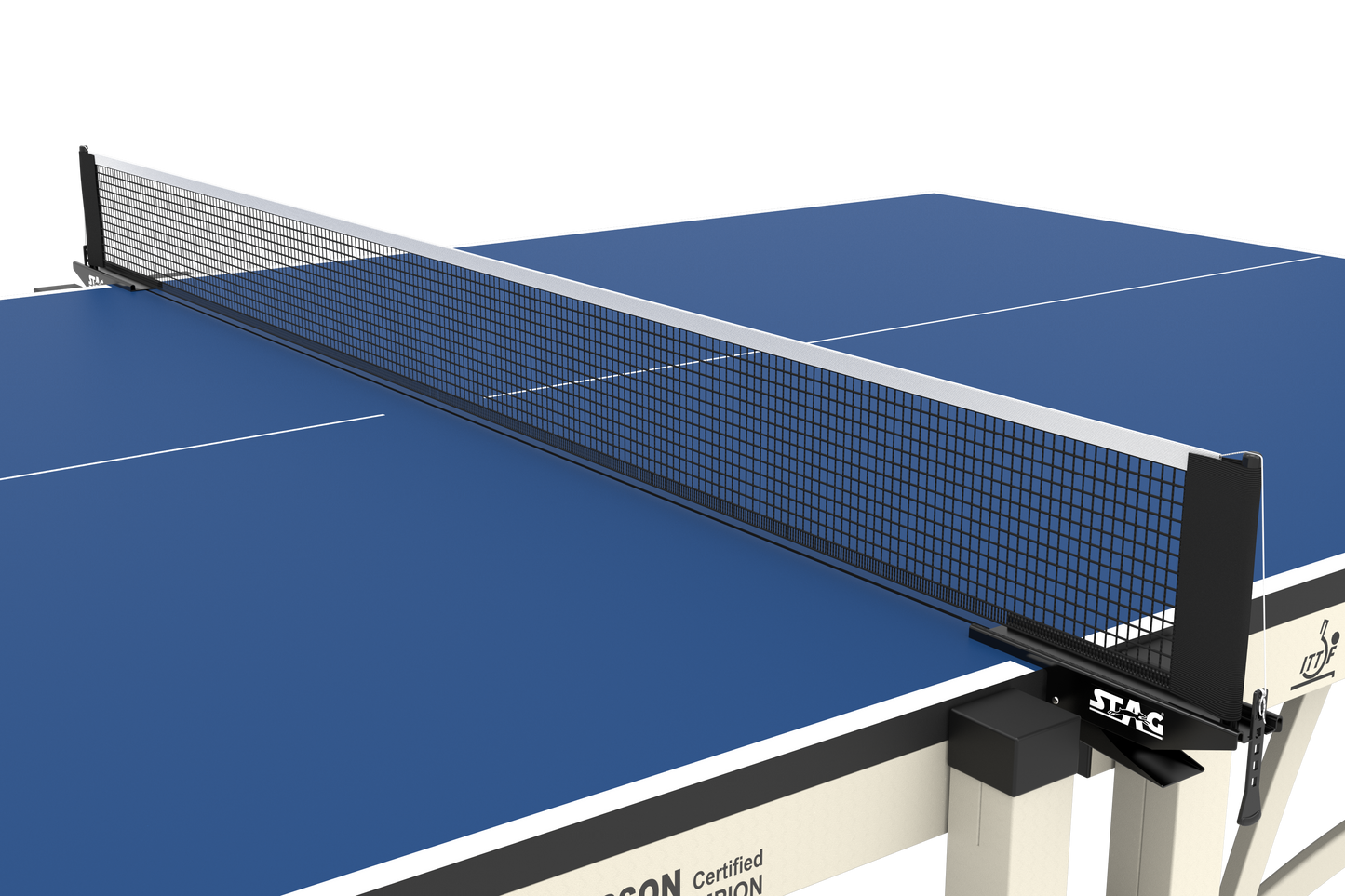 STAG GLOBAL Peter Karlsson Table Tennis Table |  High Level Competition TT Table | with 2 TT Rackets | 6 Balls | 1 Table Cover | Clamp Net