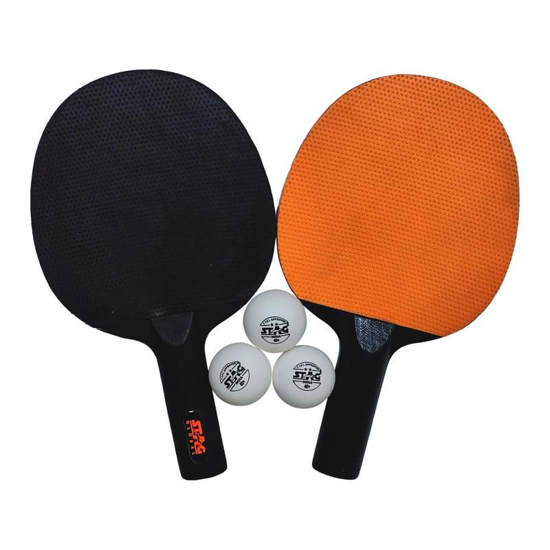 (2024 Model) STAG Global Series 1 Table Tennis Playset (2 Racquets & 3 Balls)