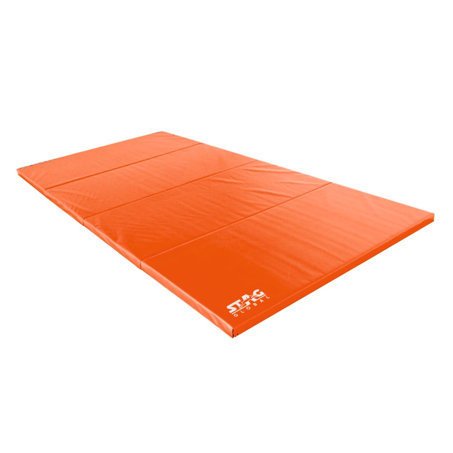 STAG GLOBAL Multi-Purpose Foldable Fitness MAT 180 CM X 60 CM X 30 MM | Use as Tumbling mat, Gymnastics mat, Crash pad | Thick Foam | for Both Men and Women