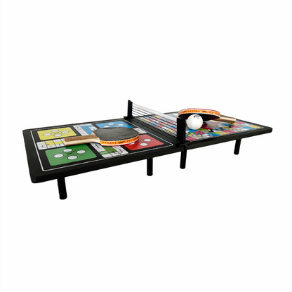 STAG GLOBAL (New Launch) Super Mini 3-in-1 Frameless Multi-Game Table | Space-Saving, Portable & Lightweight