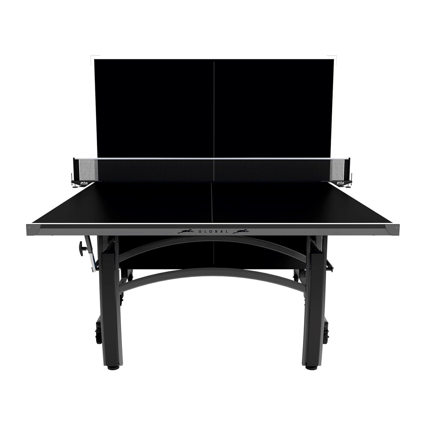 STAG GLOBAL Active Series Table Tennis Table With 2 Racket, 6 Balls, Clamp Net, 1 Cover