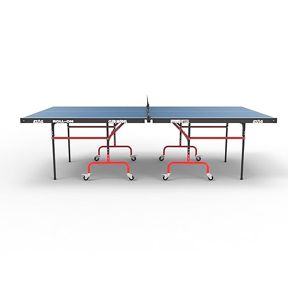 Stag Global Club Table Tennis Table Top Thickness 19mm || 1 Table Cover,2 TT Rackets,3 Balls,1 Clamp Net