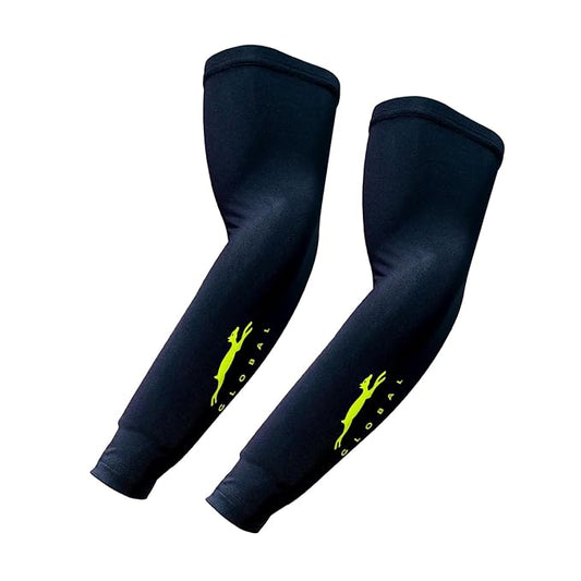 STAG GLOBAL Sports Large Arm Sleeves | Breathable, Stretchable & UV Resistant for Men & Women