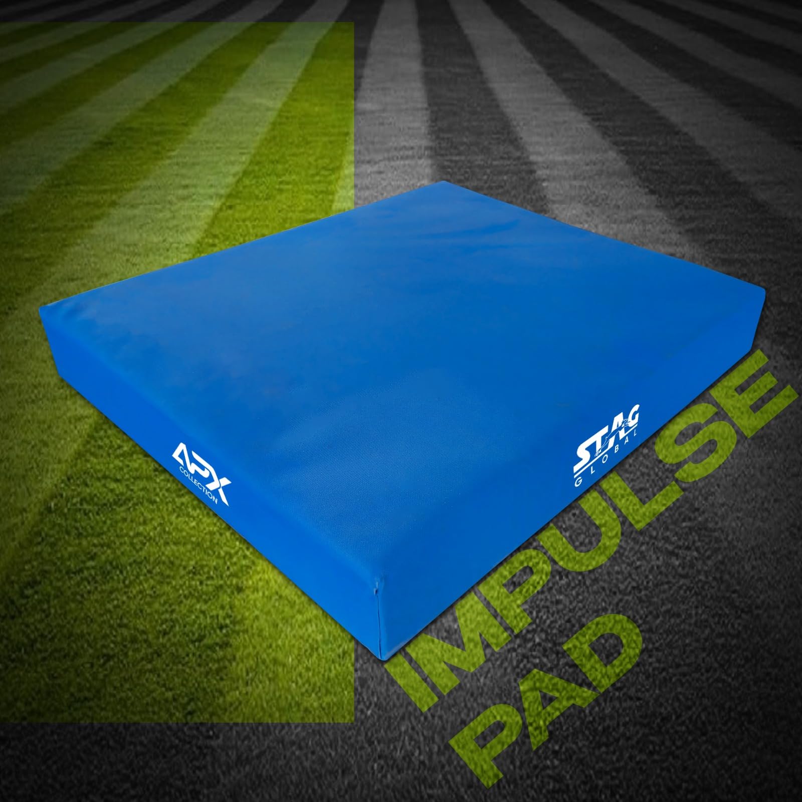Stag Global - APX Impulse Cricket Bowling Pad | Heavy-Duty Training Board | Ideal for Fast Bowlers | Durable Practice Mat for Stadium Net Sessions & Daily Cricket Training