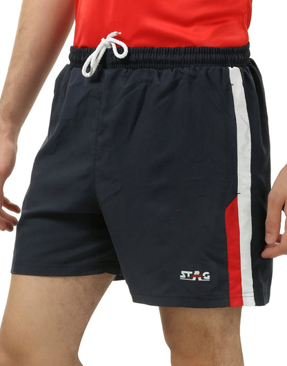 STAG Global Men's Shorts Trend Black/Red (Model: SH-TR4)