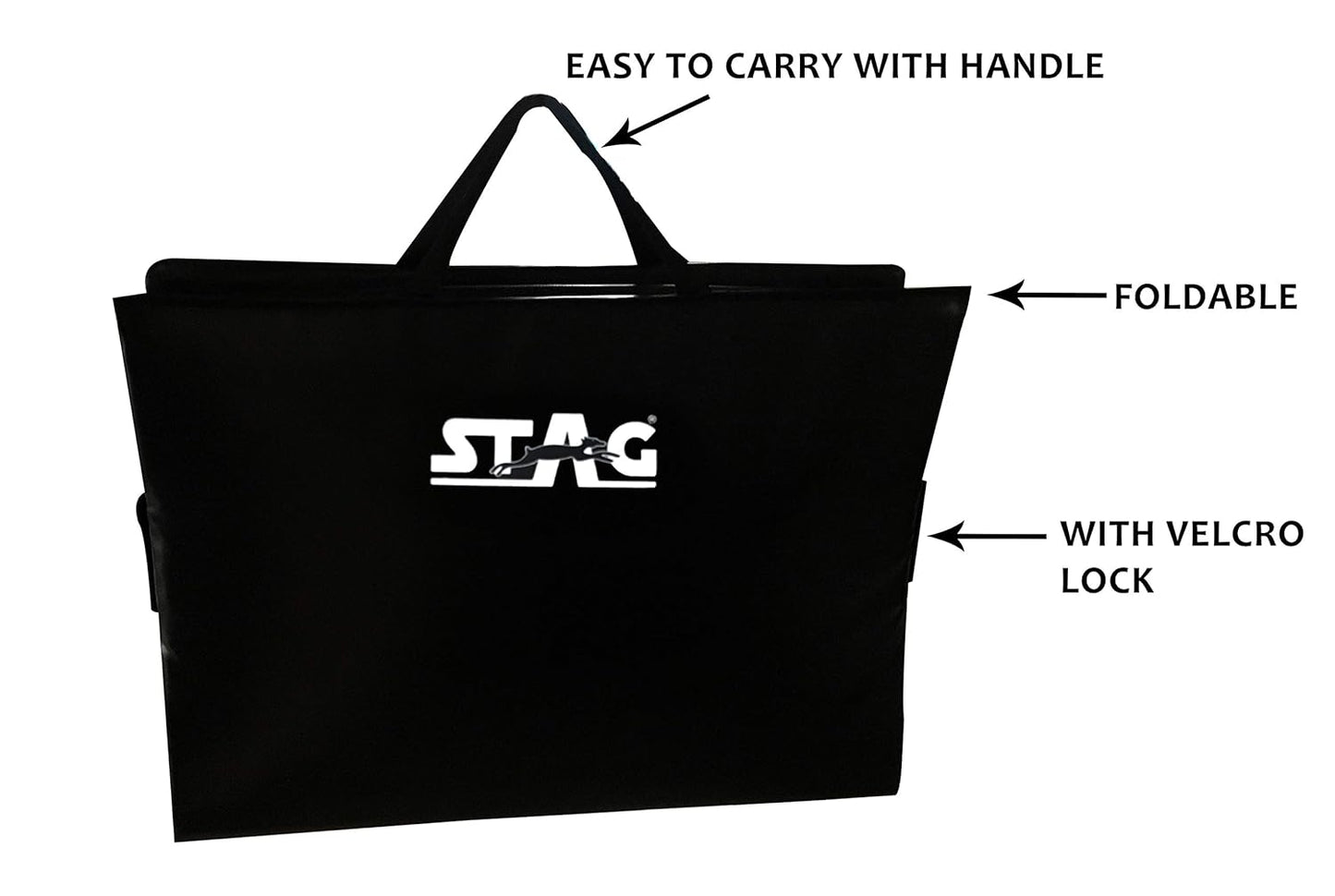 STAG GLOBAL 20 mm  Yoga & Exercise Mat |  4-Fold  Portable | Durable | Non-Slip Design | Anti-Slip