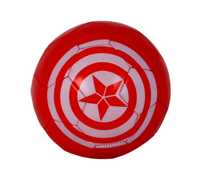 Stag Disney Captain America  Football Size 5 (Pack of 1, Red ) Model F005