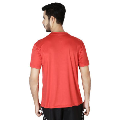 STAG GLOBAL Training  Men's Solid Athletic fit T-Shirt | Solid Sportswear for Active & Casual Use