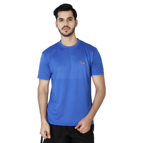 STAG GLOBAL Training Round Neck Men's Athletic fit T-Shirt | Solid Sportswear for Active & Casual Use – alternate view