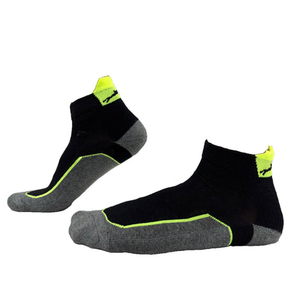 STAG GLOBAL Ankle Socks for Men & Women (Unisex) Made With Durable, Breathable Cotton, Anti Bacterial - Pack of 3