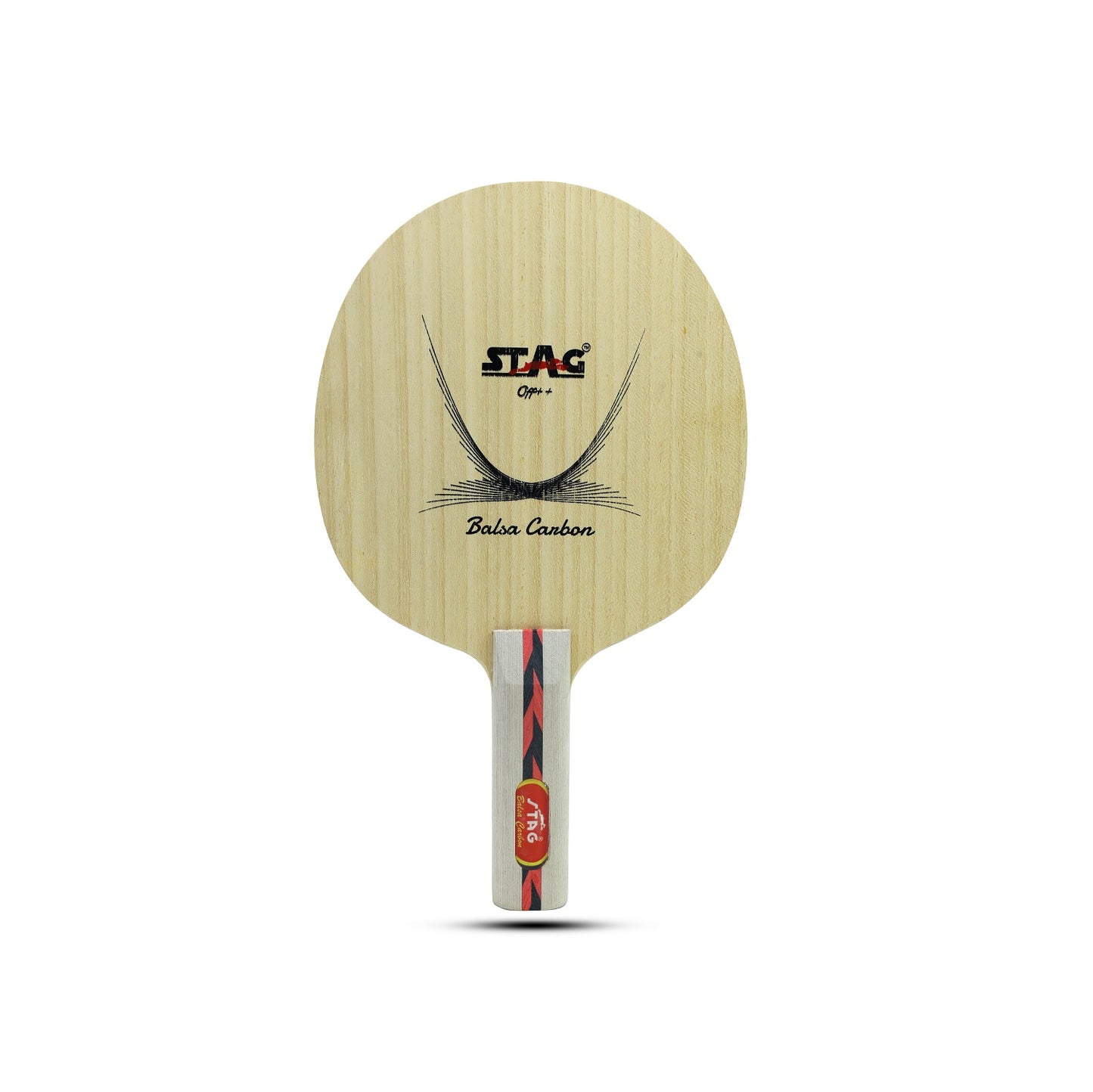 STAG GLOBAL Balsa Carbon TT Blade | Lightweight Offensive Table Tennis Blade for Professional Players