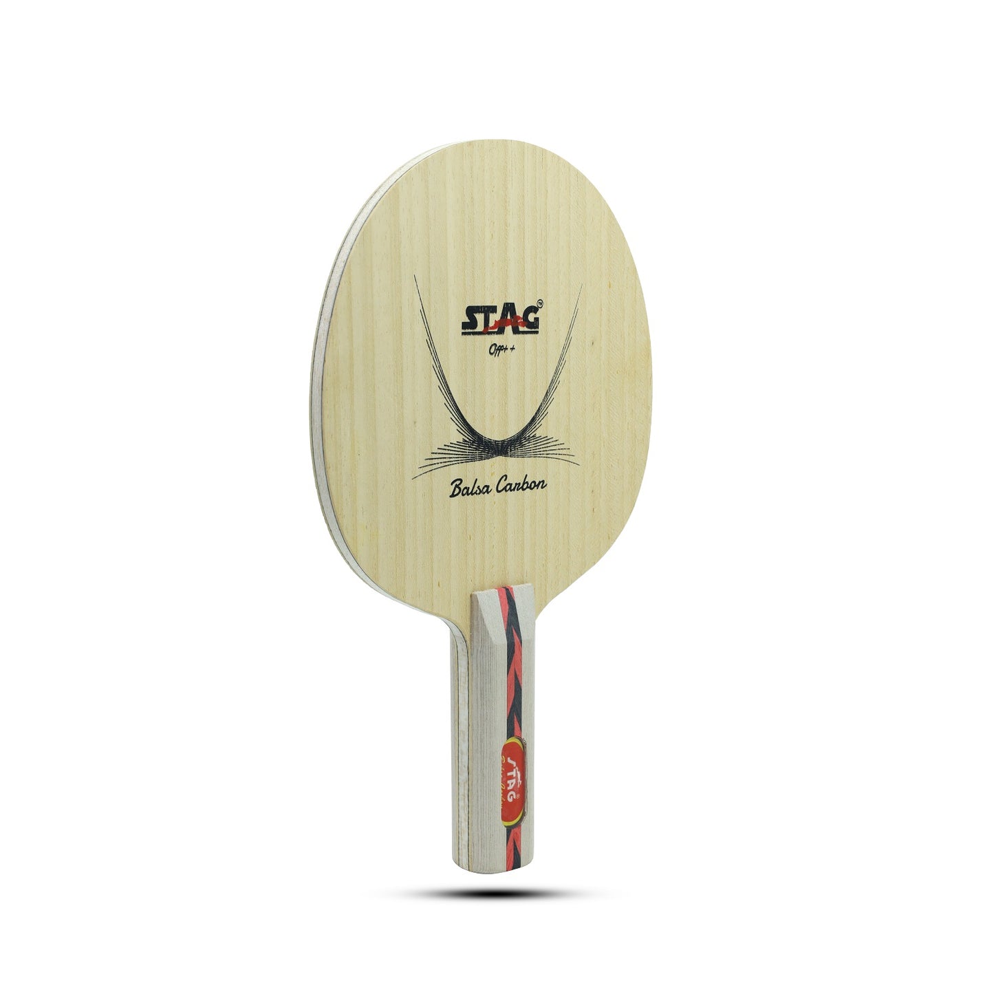 STAG GLOBAL Balsa Carbon TT Blade | Lightweight Offensive Table Tennis Blade for Professional Players