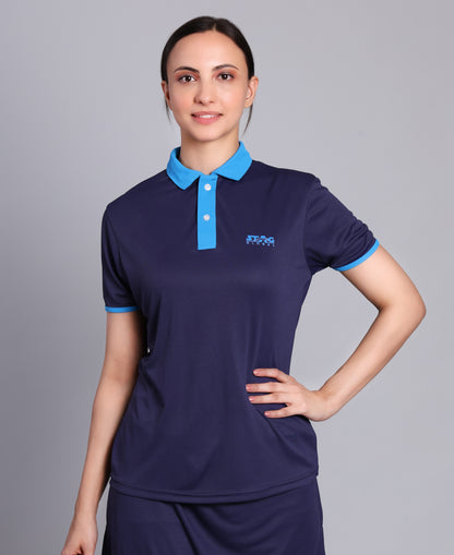 STAG GLOBAL Aero Women's Polo T-Shirt | Lightweight, Breathable | Performance Wear