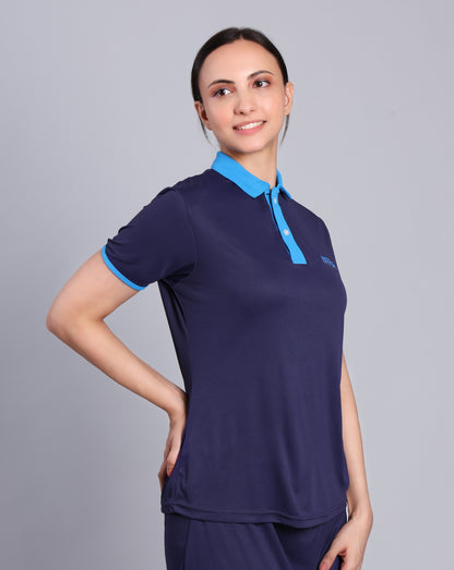 STAG GLOBAL Aero Women's Polo T-Shirt | Lightweight, Breathable | Performance Wear