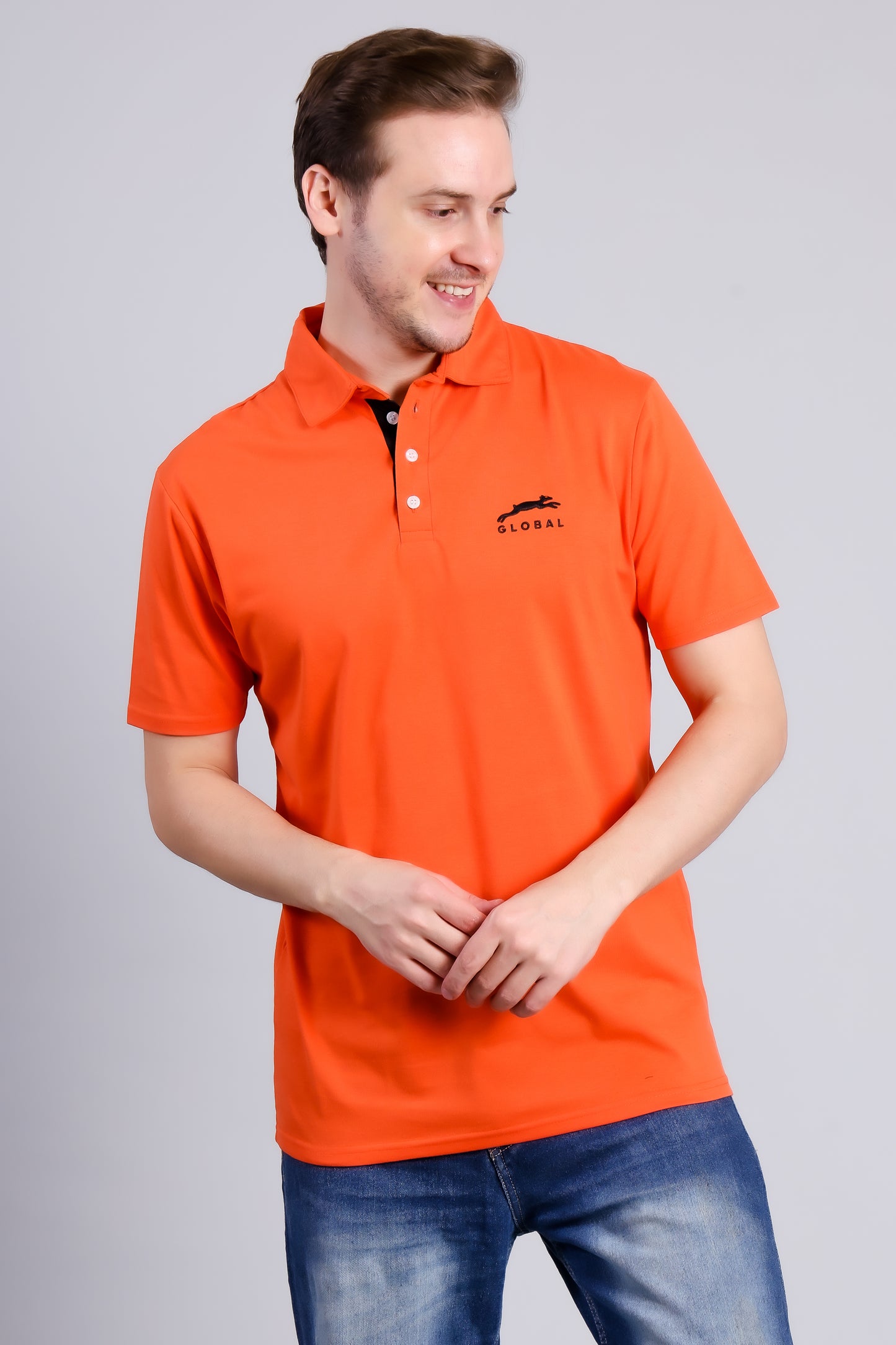 STAG GLOBAL Cotton Classic Men's T-Shirt | Lightweight & Breathable | Classic Fit for Active & Casual Wear