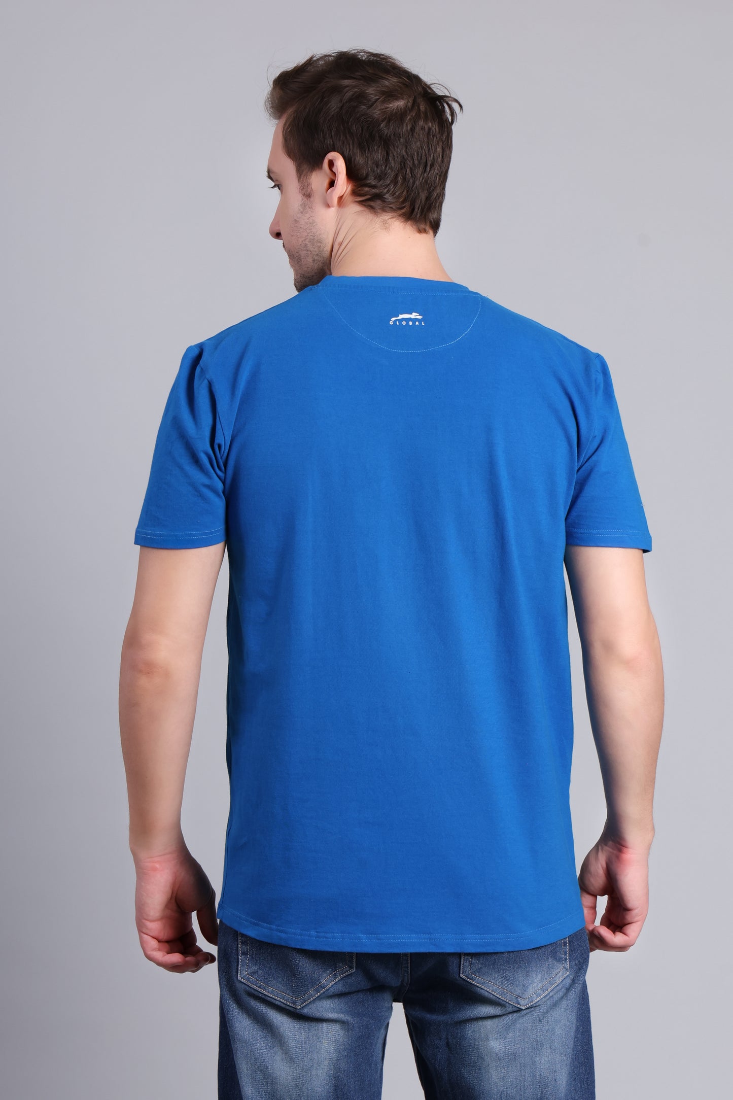 STAG GLOBAL Nova  Premium 100% Cotton V-Neck T-Shirt | Perfect for All Occasions