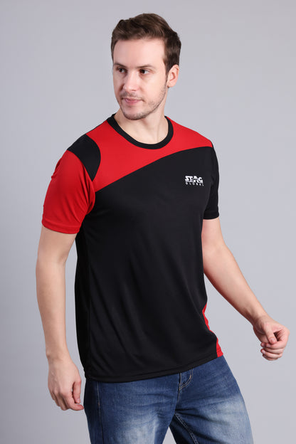 STAG GLOBAL  Winger  Men's Polo T-Shirt – 100% Polyster | Breathable and Comfortable Sportswear