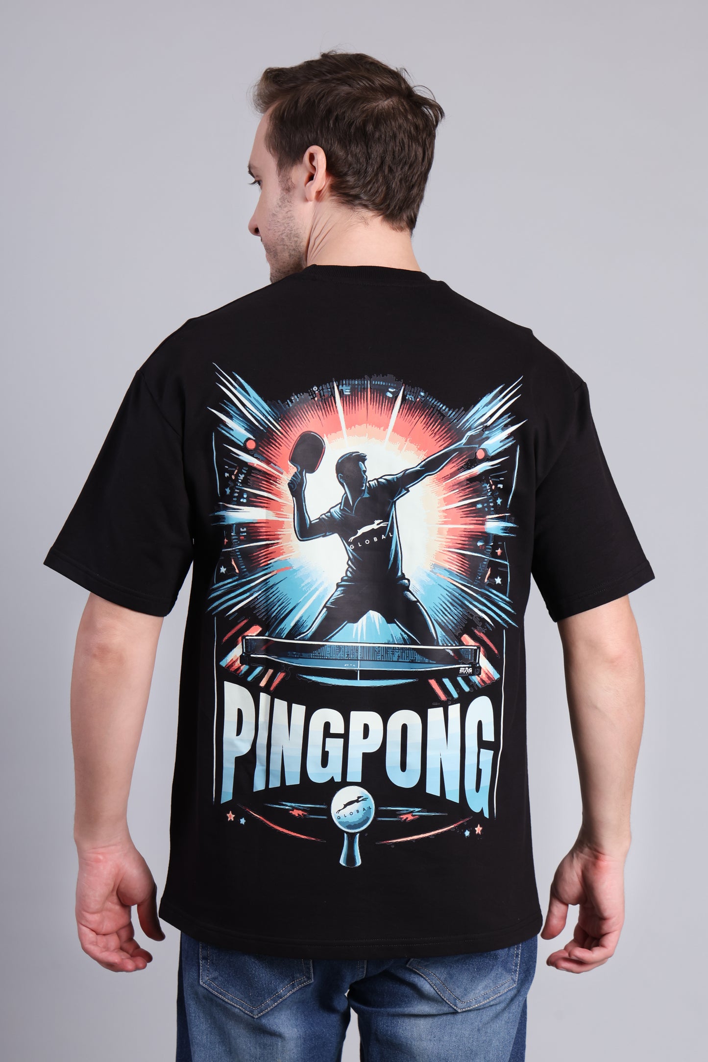 STAG GLOBAL | Limited Edition | Off Court Series | Summer Drop | Oversized T-Shirt | 100% Premium Cotton