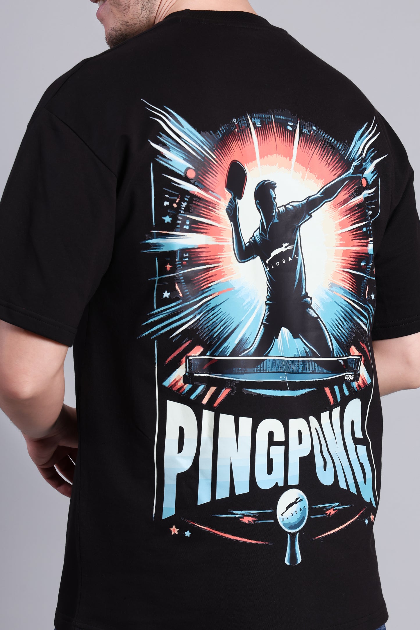 STAG GLOBAL | Limited Edition | Off Court Series | Summer Drop | Oversized T-Shirt | 100% Premium Cotton