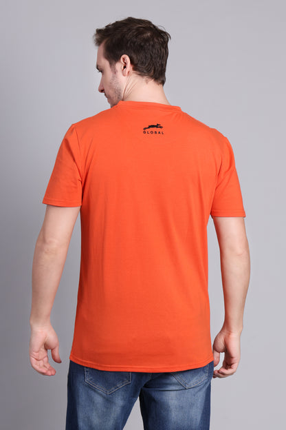 STAG GLOBAL Cotton Classic Men's T-Shirt | Lightweight & Breathable | Classic Fit for Active & Casual Wear