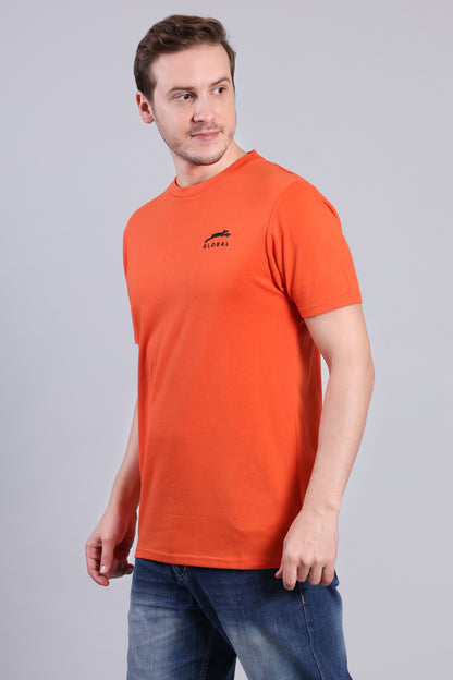 STAG GLOBAL Cotton Classic Men's T-Shirt | Lightweight & Breathable | Classic Fit for Active & Casual Wear