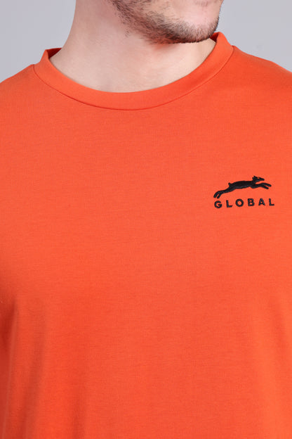 STAG GLOBAL Cotton Classic Men's T-Shirt | Lightweight & Breathable | Classic Fit for Active & Casual Wear