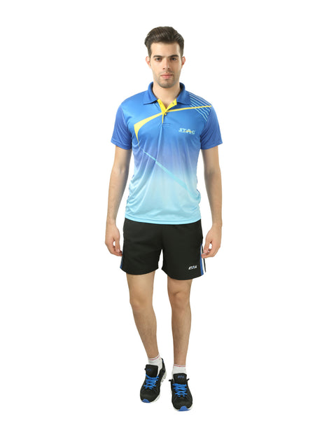 STAG GLOBAL Super Men's Athletic Fit Polo T-Shirt | Solid Sportswear for Active & Casual Use