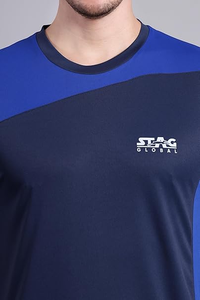 STAG GLOBAL  Winger  Men's Polo T-Shirt – 100% Polyster | Breathable and Comfortable Sportswear