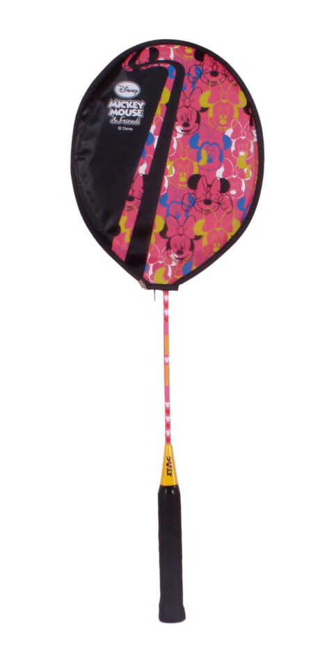 STAG GLOBAL Disney Mickey Mouse Badminton Racket | Pink | Model (R003) – alternate view
