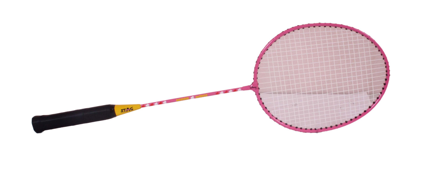 Stag Disney Mickey Mouse Badminton Racket | Pink | Model (R003)