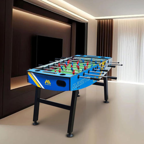 Masita Competition Series  Foosball Table | Indoor Sports Game Table | 2-4 Player Soccer Table Game | 3 Black & white balls 1 Screw Driver